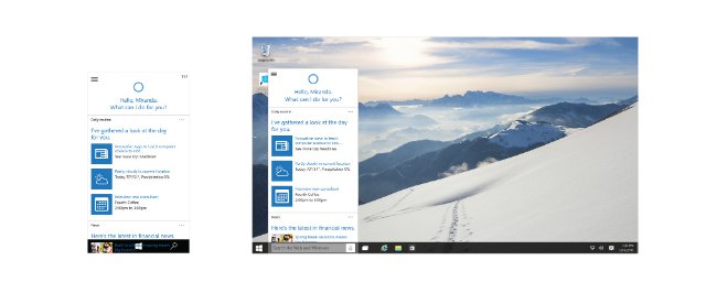 Cortana sous Windows 10