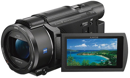 Caméscope 4K à mémoire flash Handycam AX53 de Sony