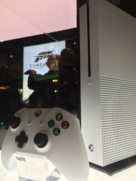 Console Xbox One S à l'E3 2016
