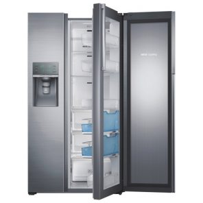 Réfrigérateur côte à côte de 35,7 po et 21,5 pi3 de Samsung