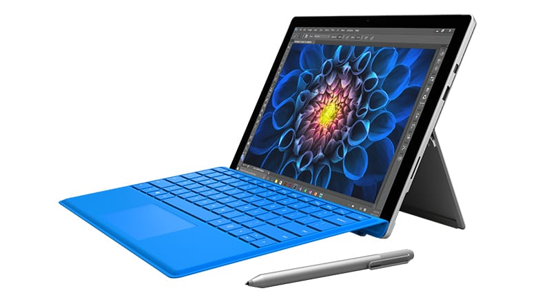 Surface Pro 4 avec Clavier et stylet