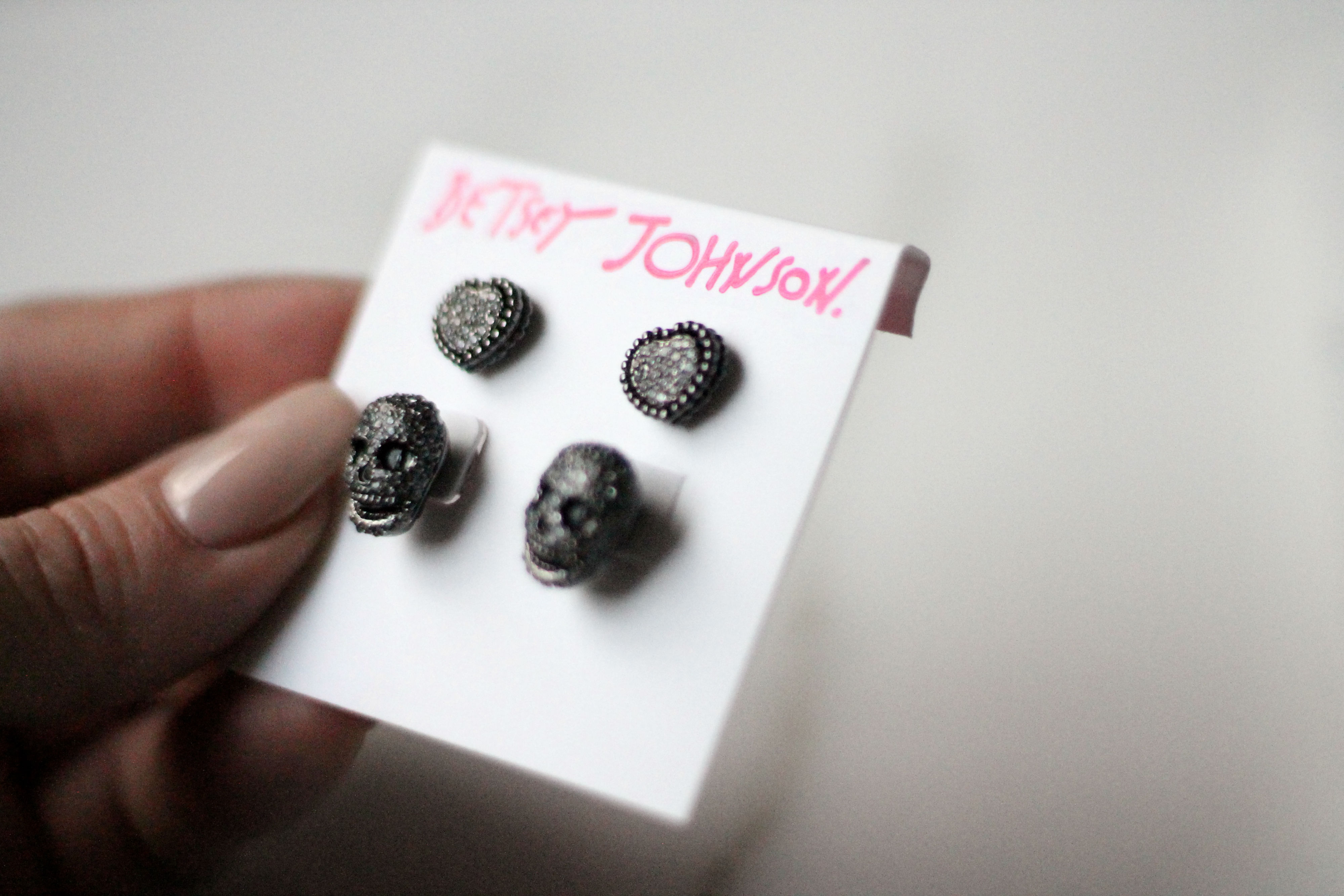 betsey-johnson-basic-heart-and-skull-earrings