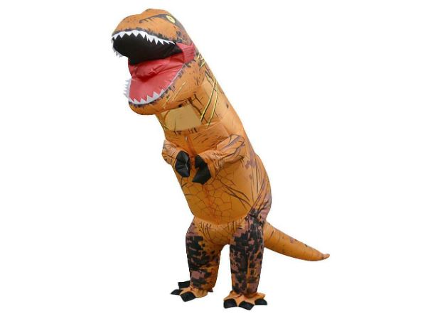 Costume halloween de dinosaure