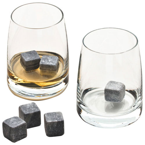 verres à whisky avec pierres à whisky de Tandem