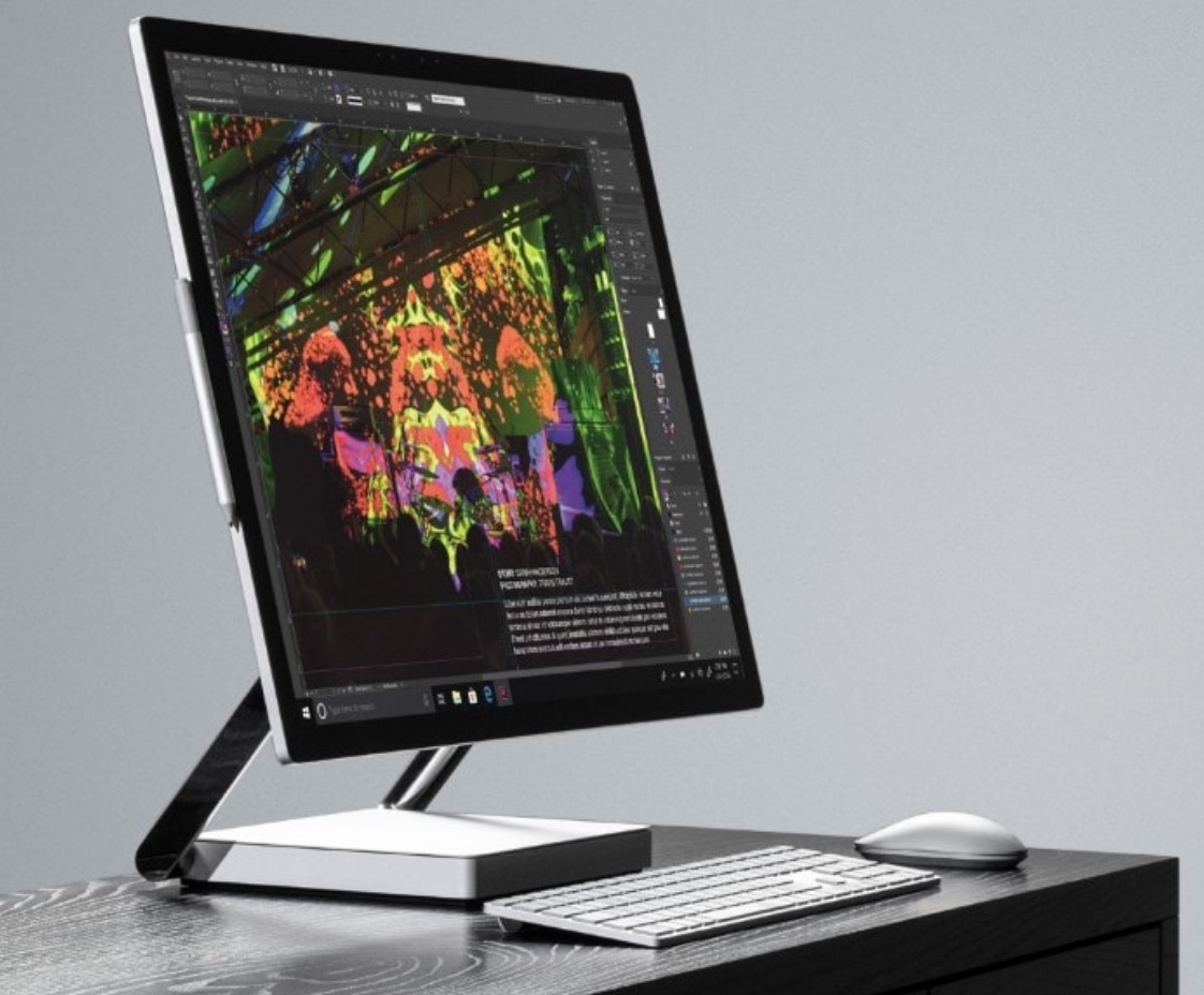 Surface Studio 2 en mode bureau