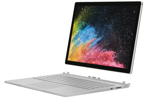 Portable 2-en-1 13,5 po Surface Book 2 Microsoft (Core i5-8350U d'Intel SSD 256 Go RAM 8 Go)