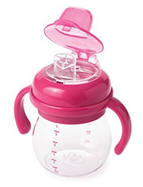 Oxo Tot Transitions Soft Spout Sippy Cup With Removable Handles, Pink, 6 Ounce Best Buy Canada