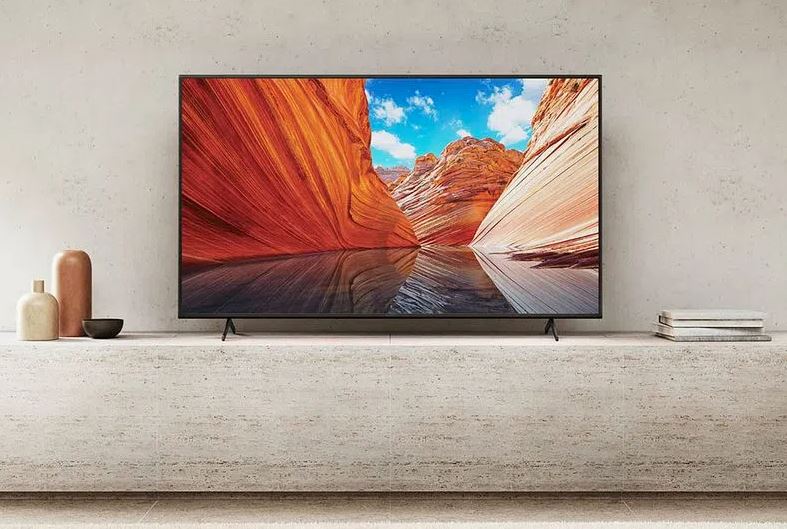 image of 4K TV on table