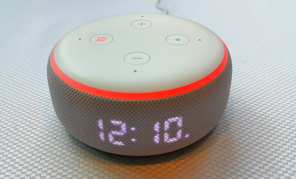 Echo Dot Alexa horloge Amazon