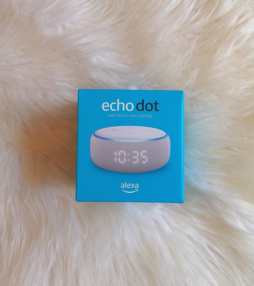Echo Dot Alexa horloge Amazon
