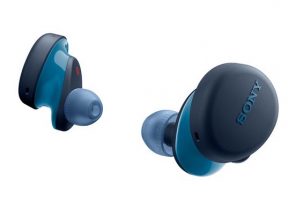 Ces écouteurs sont également disponibles en noir et bleu.