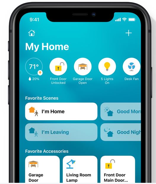 Image of iOS14 Home App on iphone