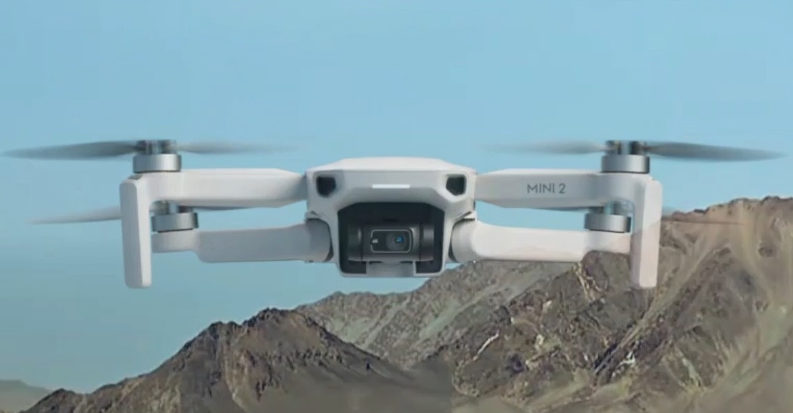 Drone quadricoptère Mini 2 de DJI
