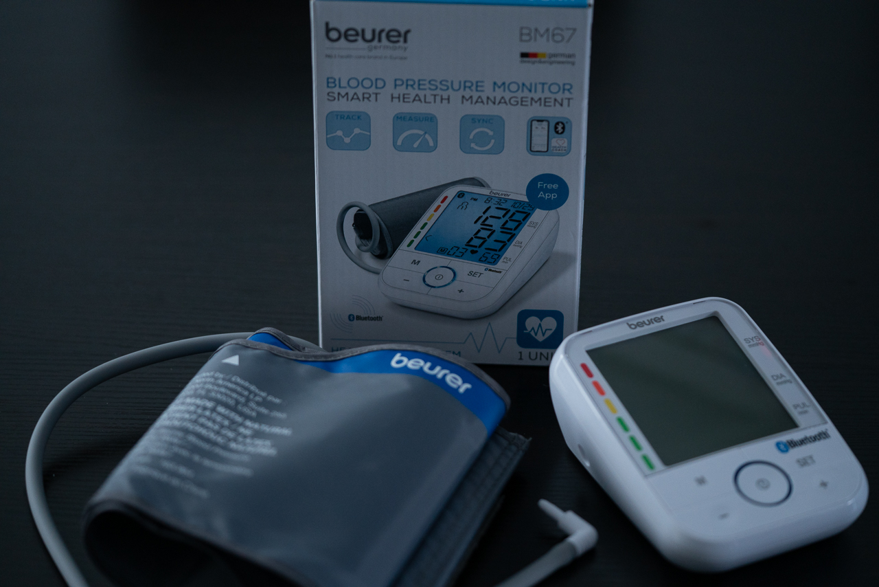 Tensiomètre sans fil de Beurer avec application pour téléphone intelligent