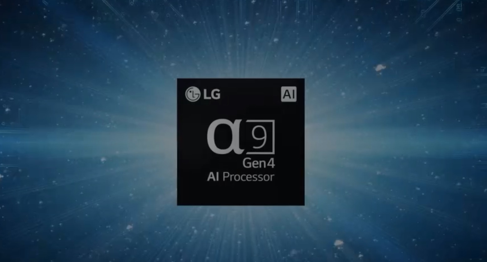 Processeur alpha9 de LG