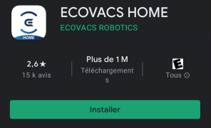 Application Ecovacs Home