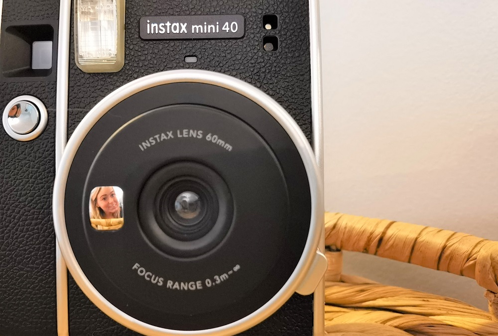 selfie Instax Mini 40 de Fujifilm