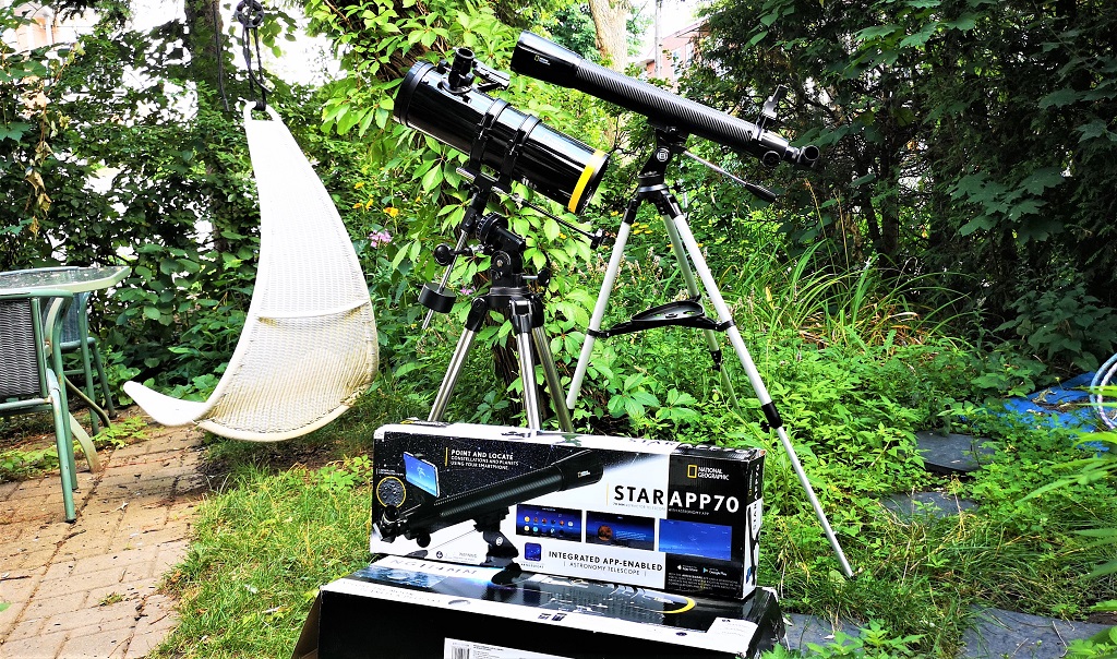 télescopes National Geographic STAR APP70 et NG114MM