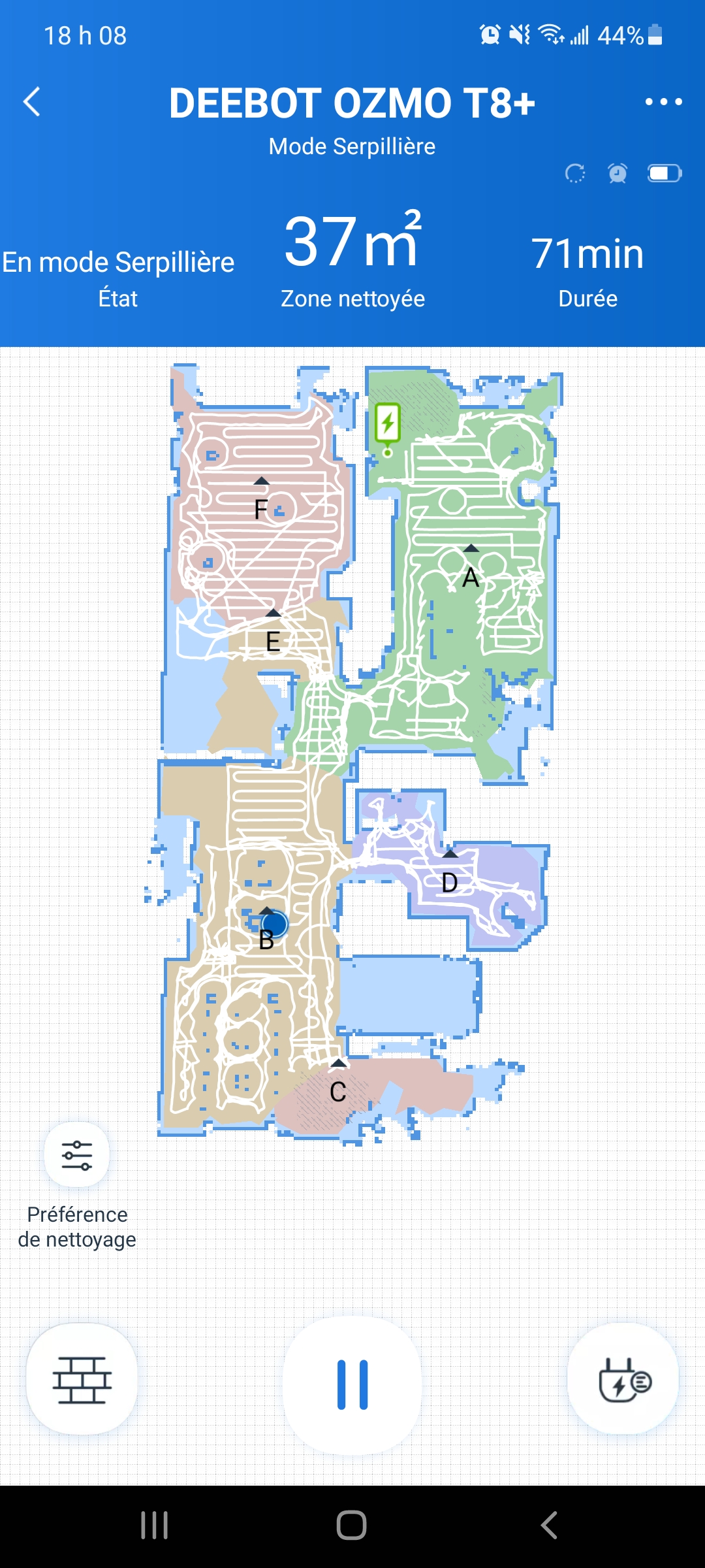 Plan de la maison Ecovacs Home