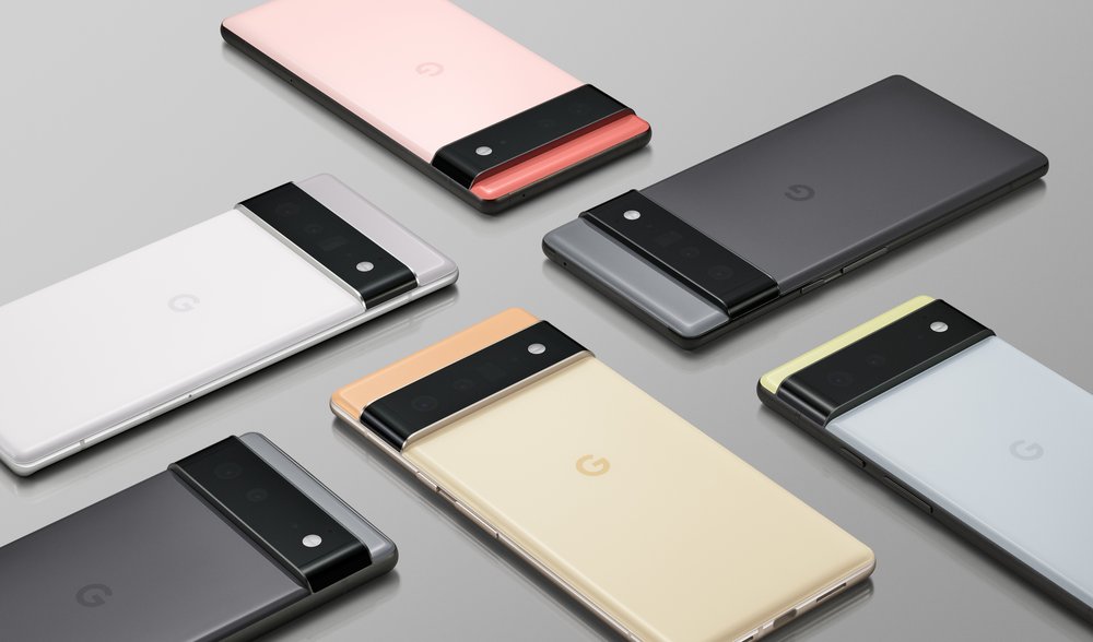 Image of Pixel 6 by Google on table