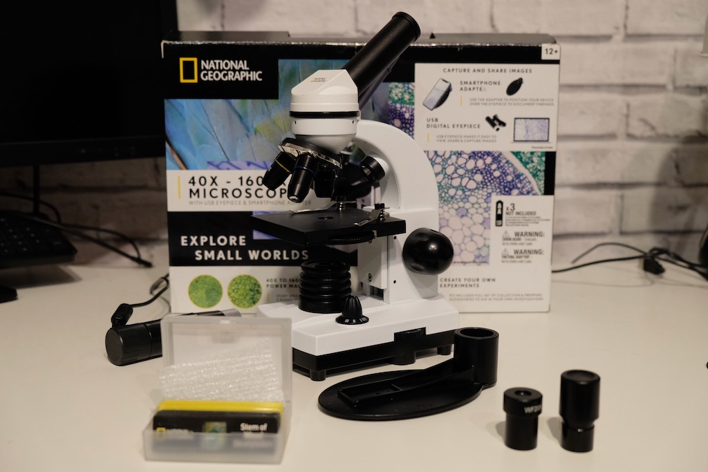Microscope 40x 1600x