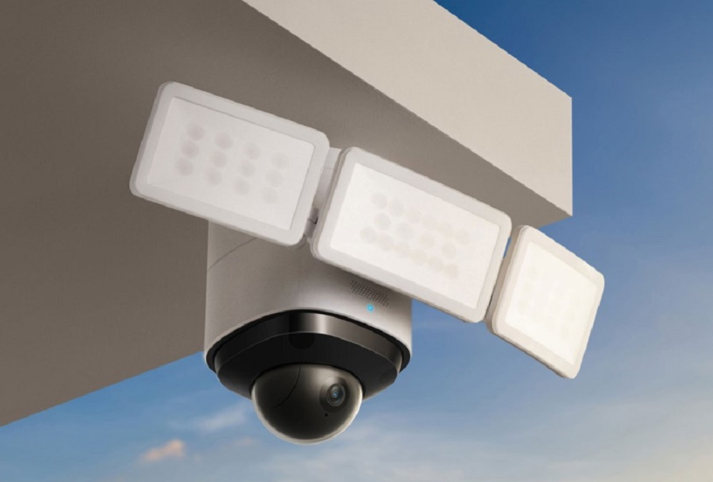 Caméra à projecteur d'illumination extérieure IP 2K à fil 2 Pro d'Eufy