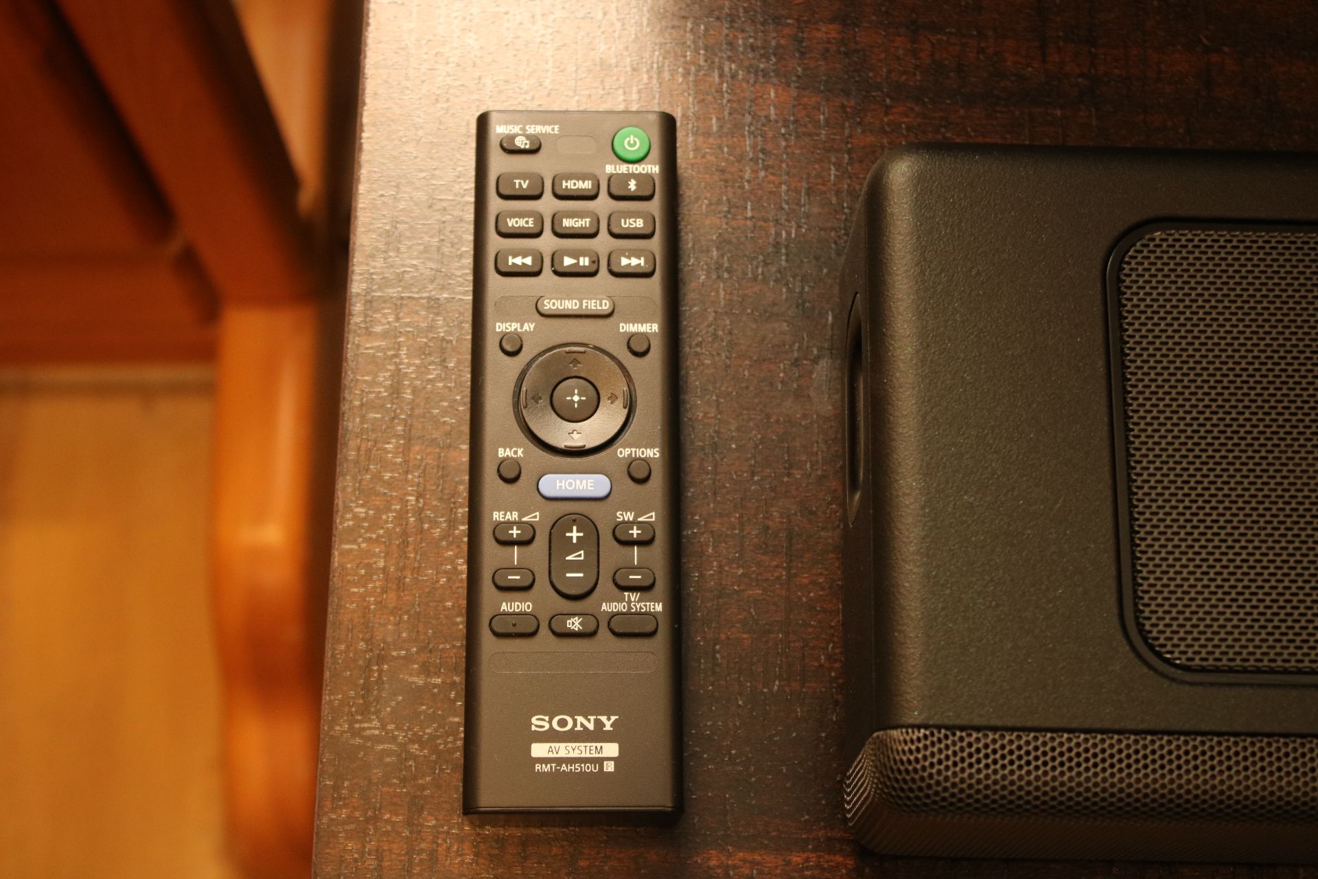 Télécommande de la barre de son HT-A5000 de Sony