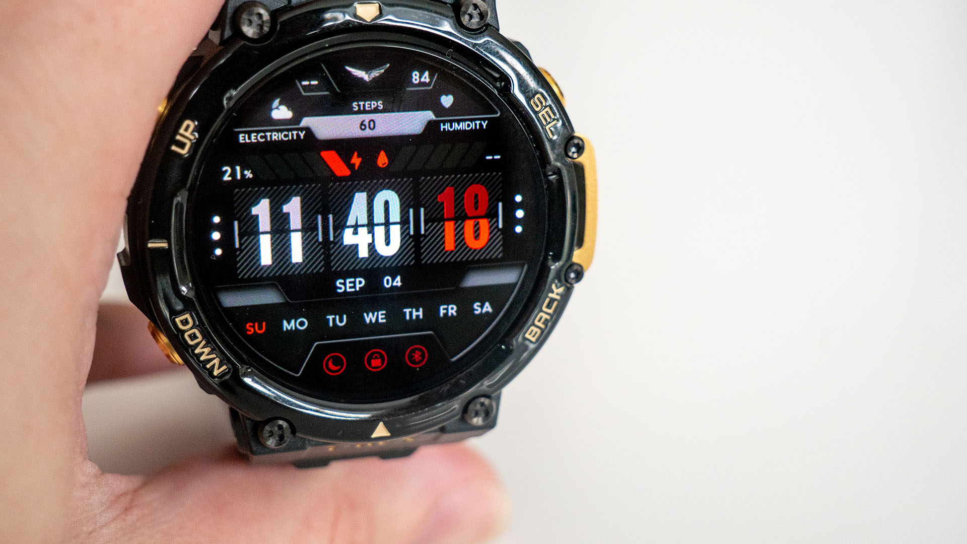 image of T-Rex 2 watches from Amazfit in hand