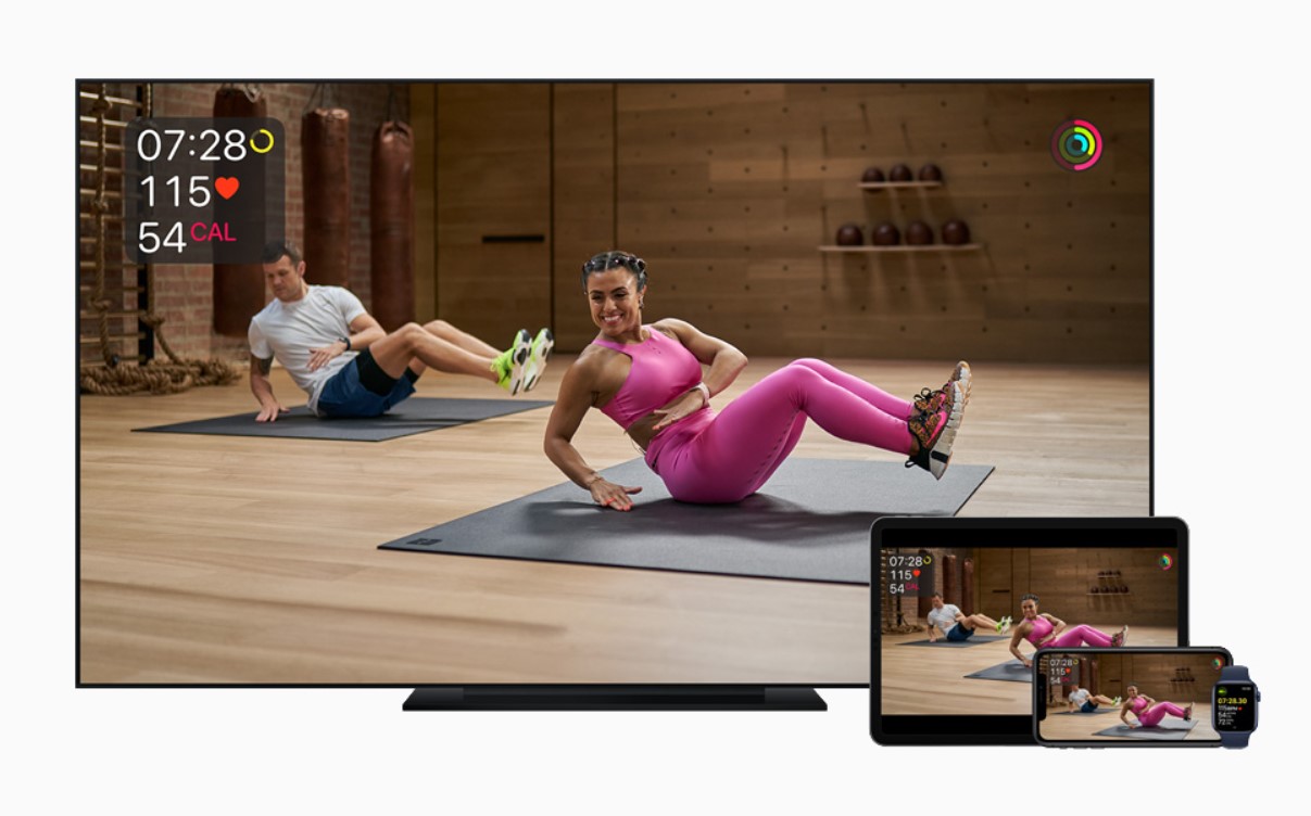 téléviseur application apple fitness+
