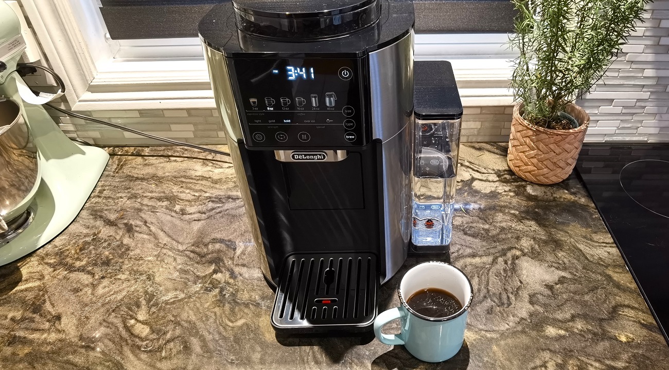 café et Machine à café automatique TrueBrew de De'Longhi 
