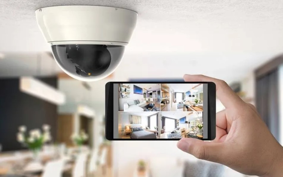 téléphone intelligent poru surveillance caméras