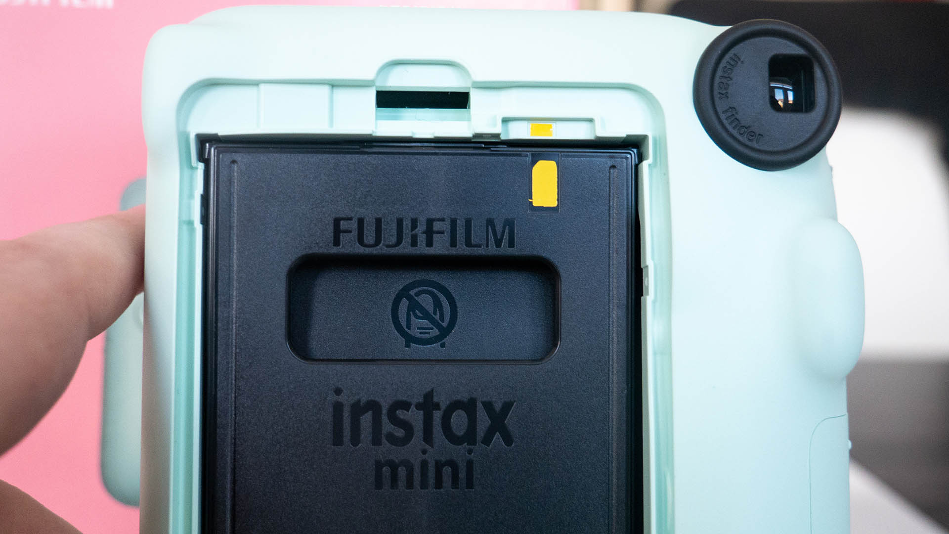 Image of film component on Instax Mini 12 Camera by Fujifilm