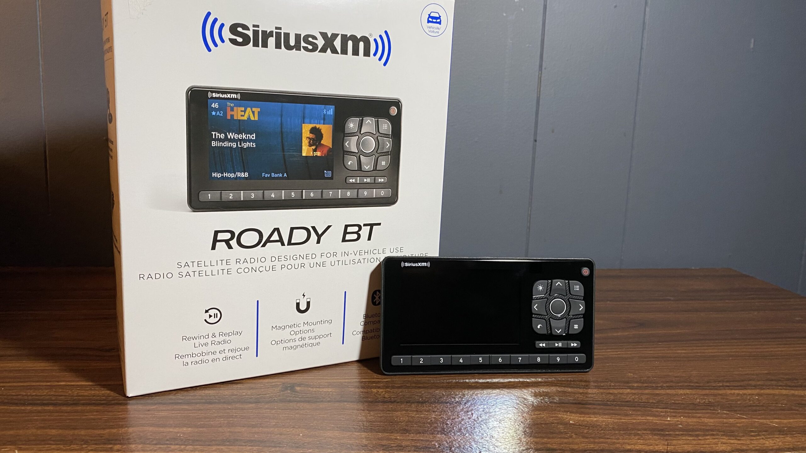 Valuation De La Radio Par Satellite Pour Lauto Roady Bt De Siriusxm