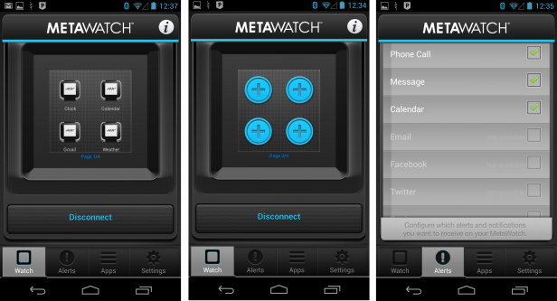 Metawatch app