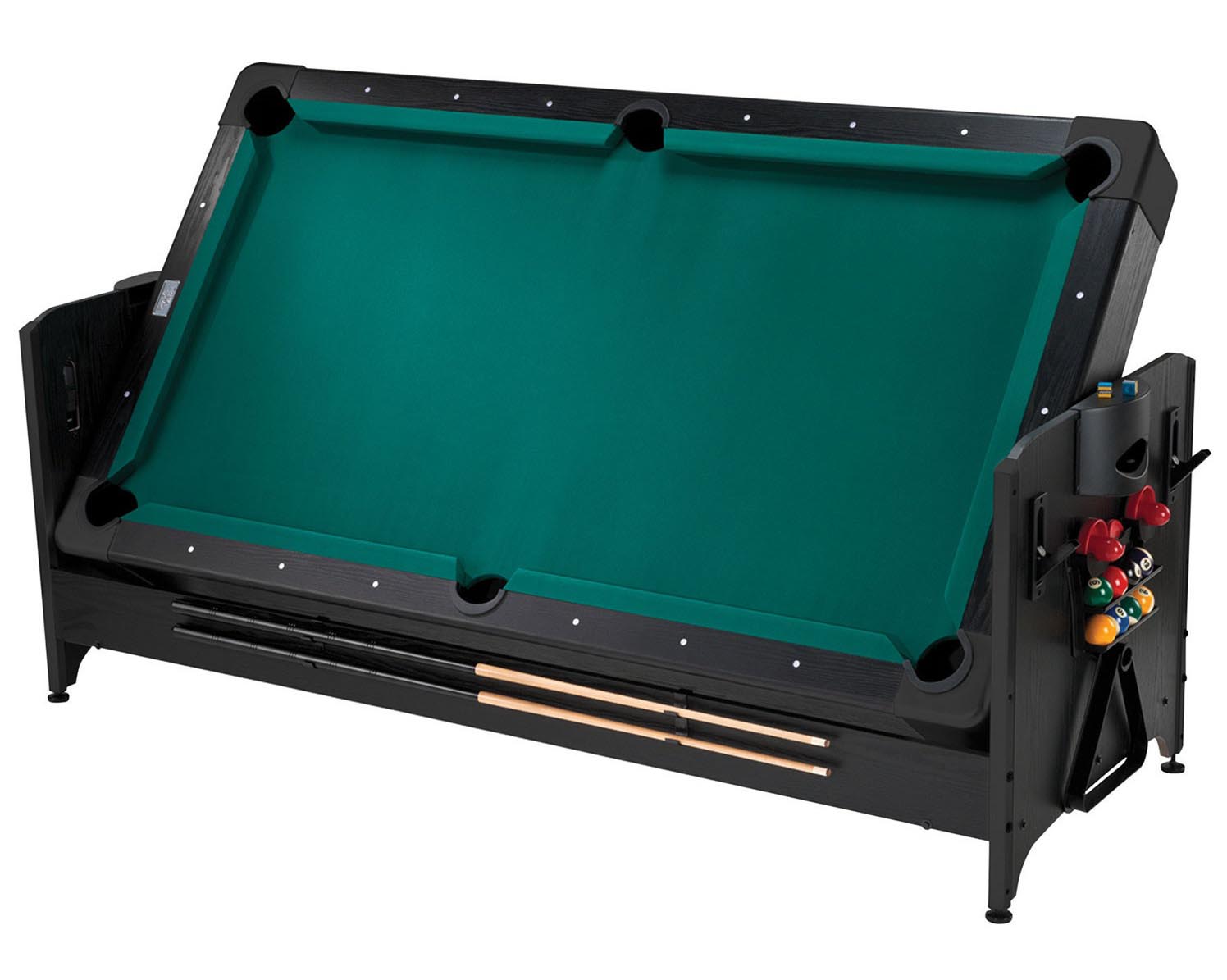 Table 3-en-1 tennis de table billard hockey sur coussin d'air de 32 po Pockey de FatCat.jpg