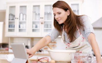 Les péchés mignons d’Émilie : un iPad comme outil de cuisine