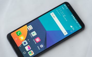 Téléphone intelligent LG G6