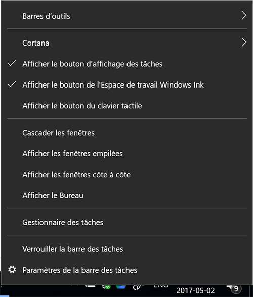 Windows 10 mise à jour des créateurs Windows Ink