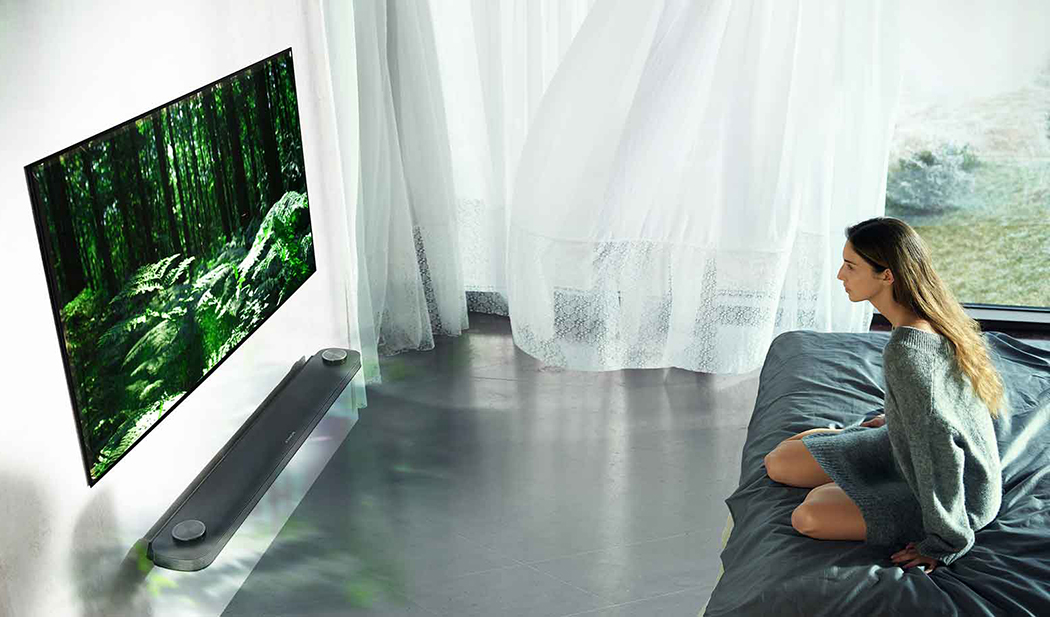 LG Signature W7 OLED Wallpaper TV
