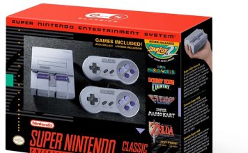 Super NES Classic box