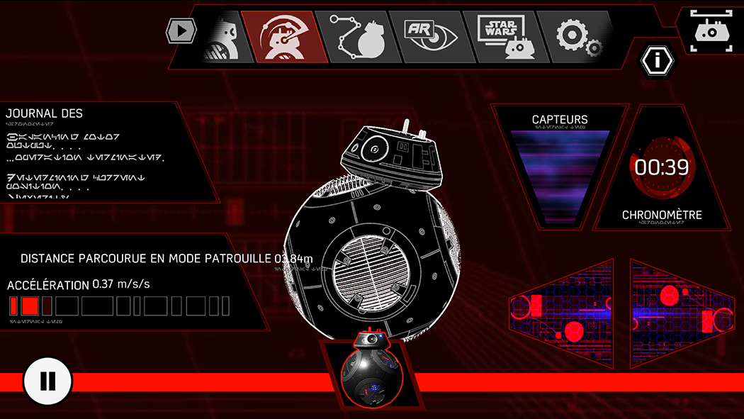 robot télécommandé BB-9E de Sphero