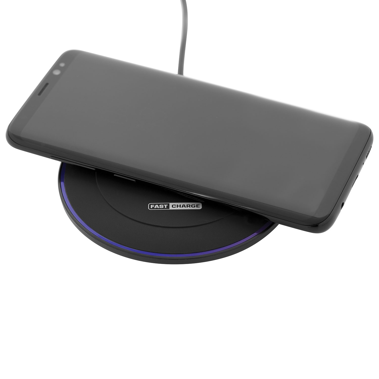 Station D'alimentation Motorisée FittingsCo Avec Chargeur Sans Fil Qi - Argent, 3 Ports UK
