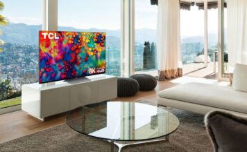 téléviseur dans salon