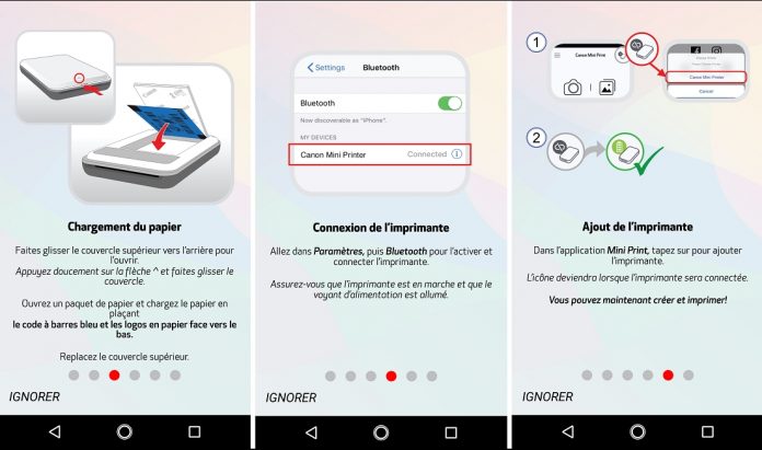 Comment Faire Fonctionner Lla Mini Imprimante Canon