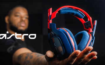 ASTRO A40 headset en vedette
