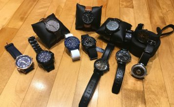 nouvelles montres - versace, nautica et kenneth cole