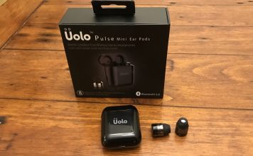 écouteurs sans fil autonomes Pulse Mini d'Uolo