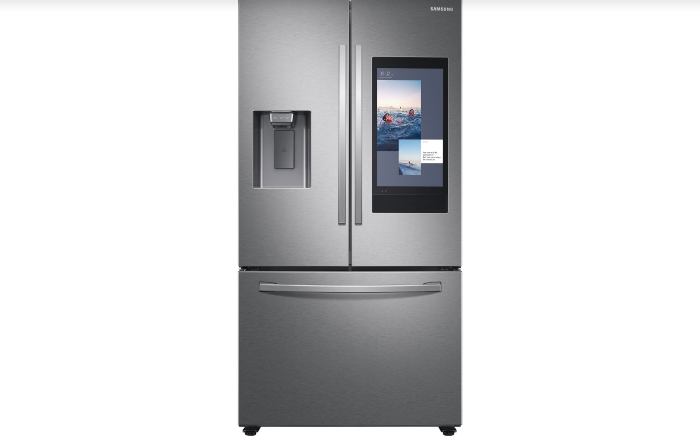 Samsung réfrigérateur 2 portes acier