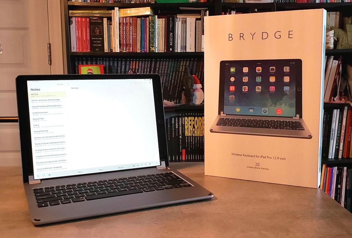 Test du clavier pour iPad de Brydge - Blogue Best Buy