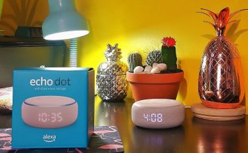 Echo Dot Alexa horloge Amazon